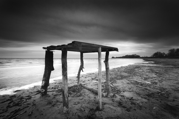 Artem Nosenko: construction water sand shore tree nature