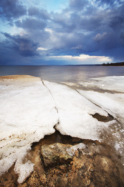 Artem Nosenko: ice clouds water snow nature trees